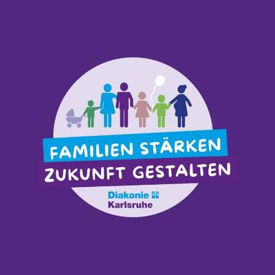 Button öffnet Link zu den Angeboten für Kinder und Familien des Diakonischen Werkes Karlsruhe